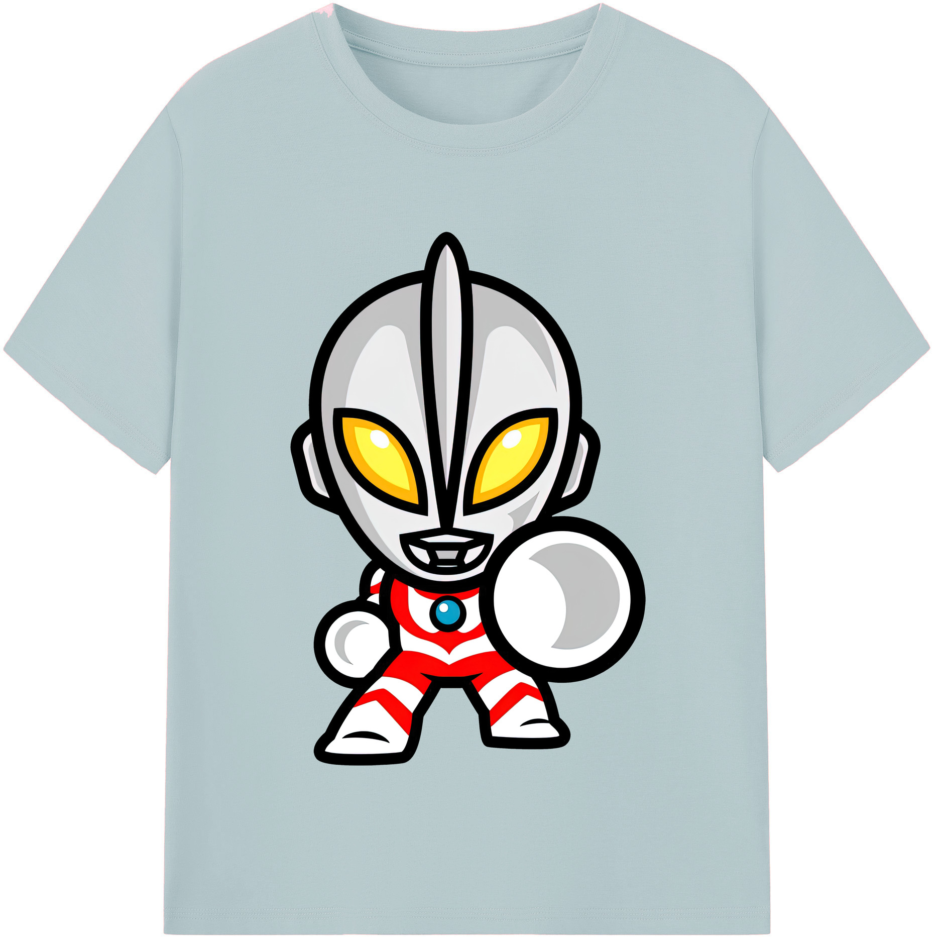 （画像用） ウルトラマン Ultraman 綿100％半袖Tシャツ（フロントプリント）